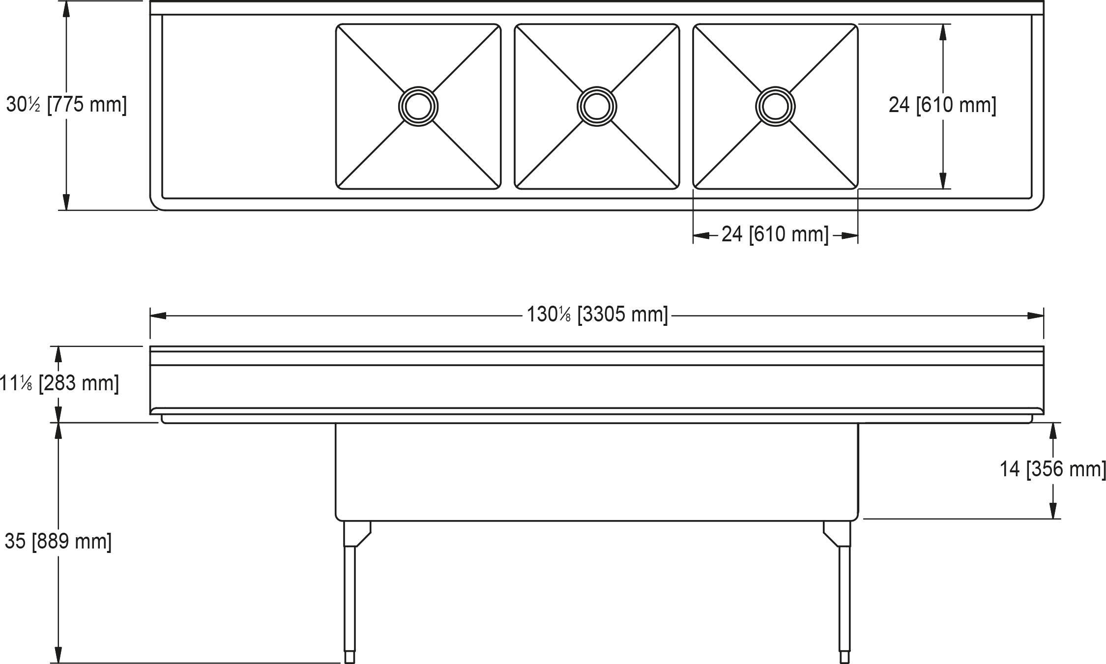 WTL2472LR-1 WorldClass 14ga, 2 dboards